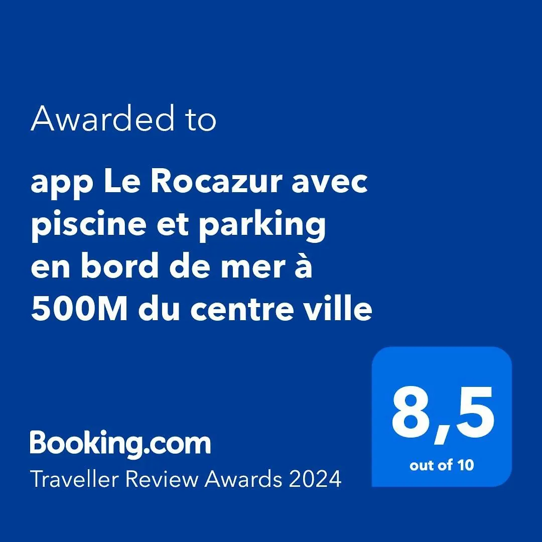 Apartment App Le Rocazur Avec Piscine Et Parking En Bord De Mer A 500M Du Centre Ville Menton
